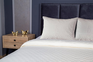 All-Season Cotton Blanket, Full/Queen – Ivory – view 5