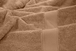 Turkish Cotton Bath Towels, 2-Pack – Sand – view 5