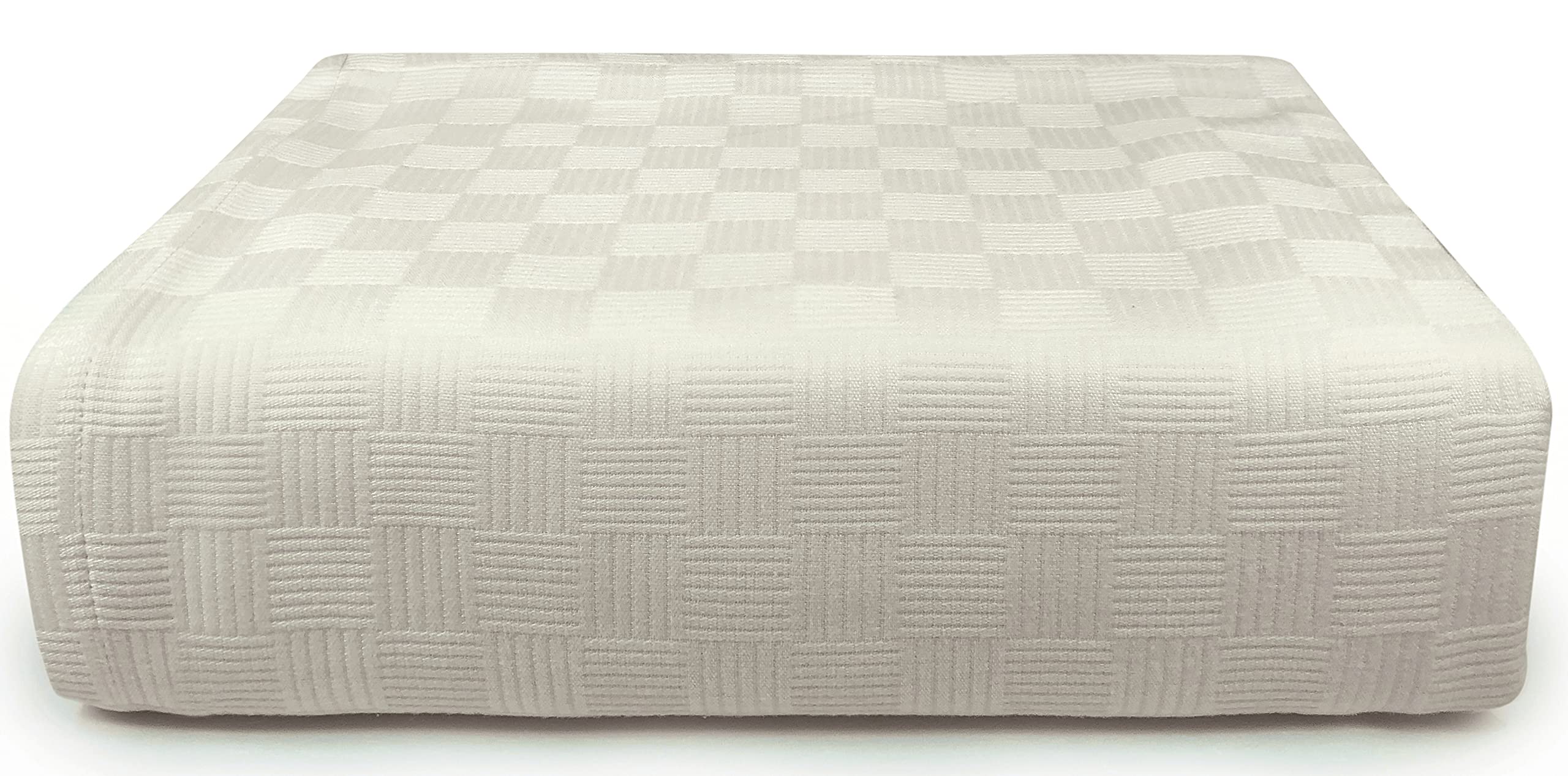 All-Season Cotton Blanket, Full/Queen – Ivory – view 4