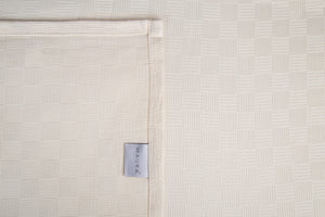 All-Season Cotton Blanket, King – Ivory – view 5