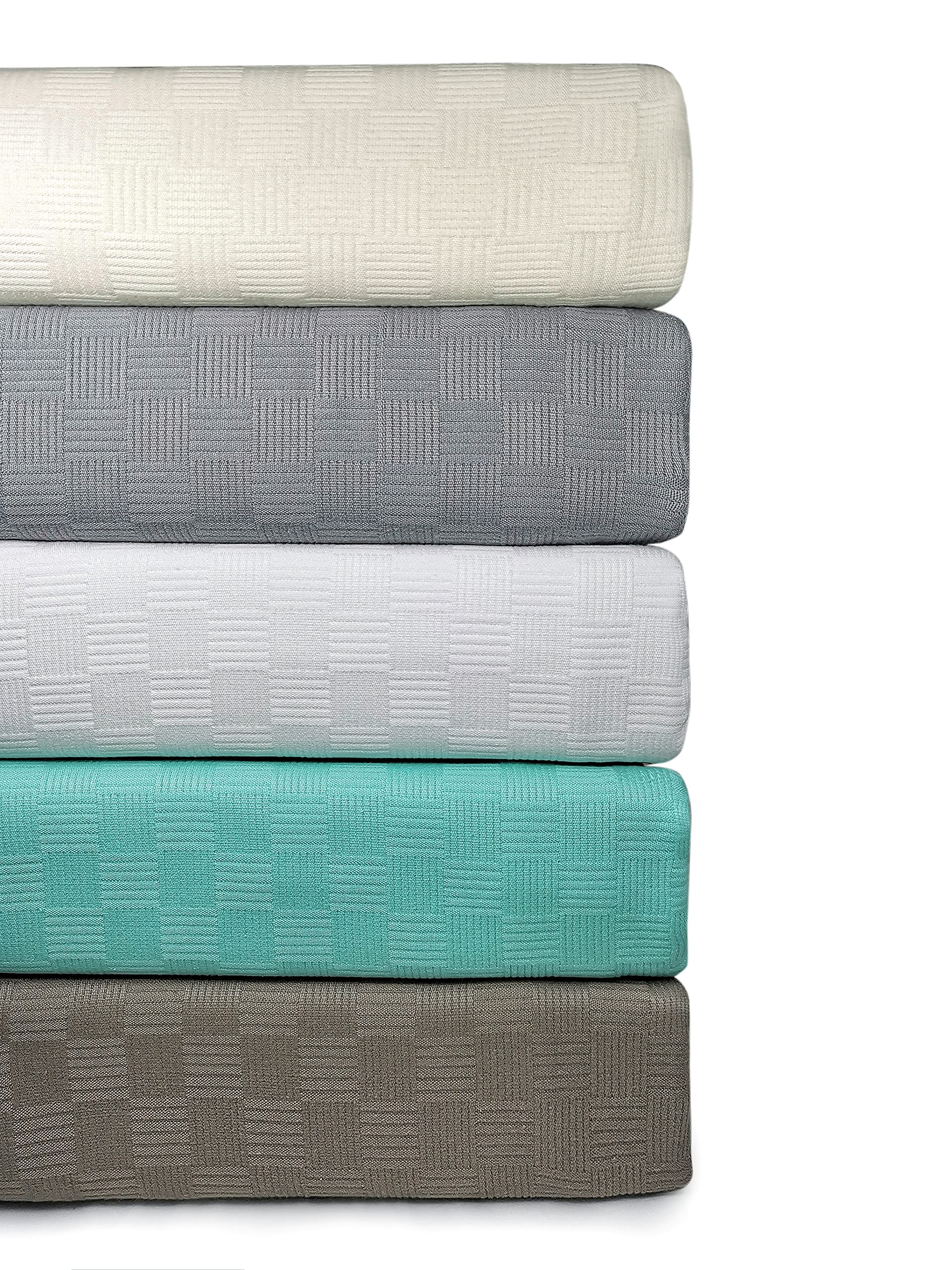 All-Season Cotton Blanket, Twin – Ivory – view 3