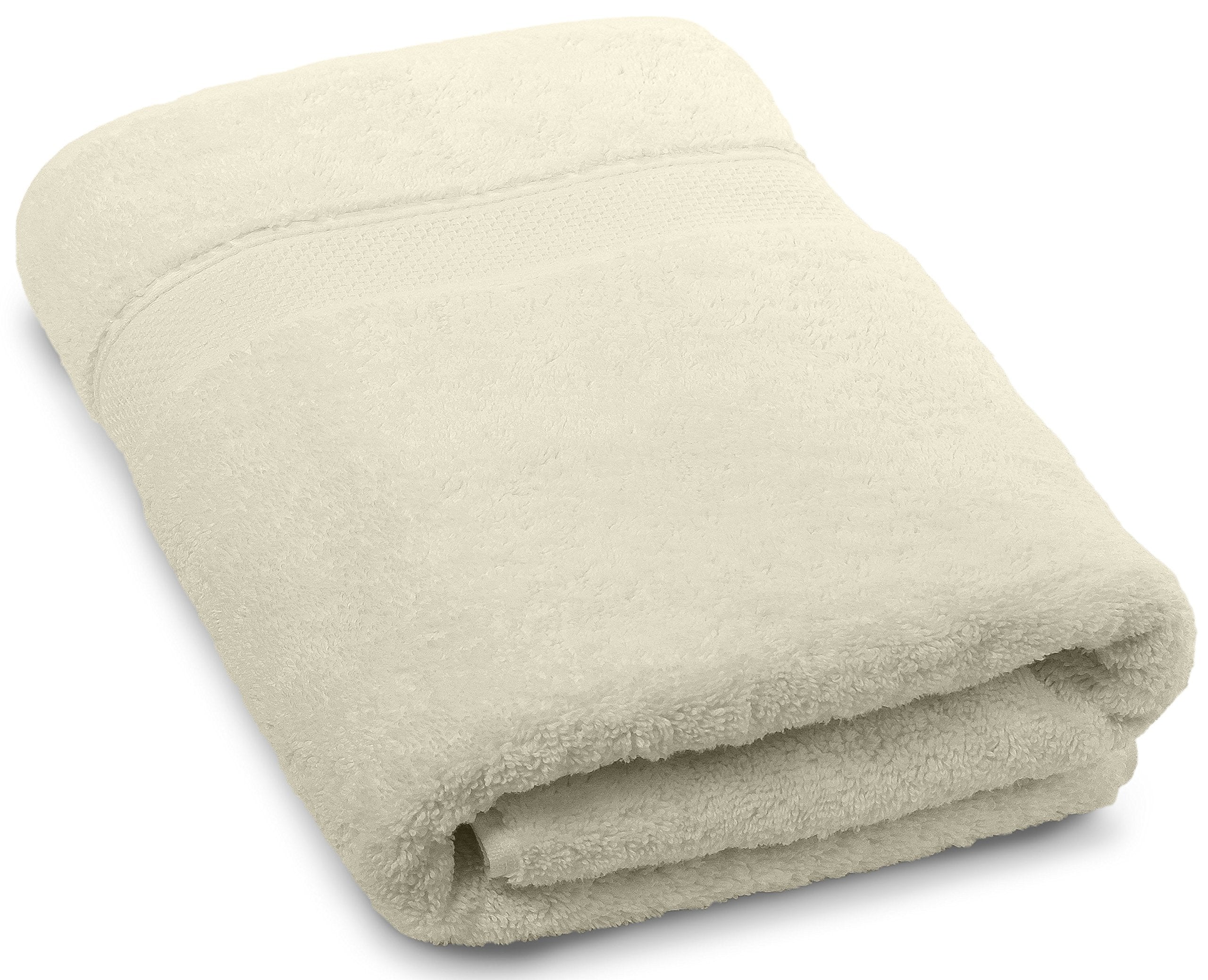 Turkish Cotton Bath Towels, 2-Pack – Cream – view 2