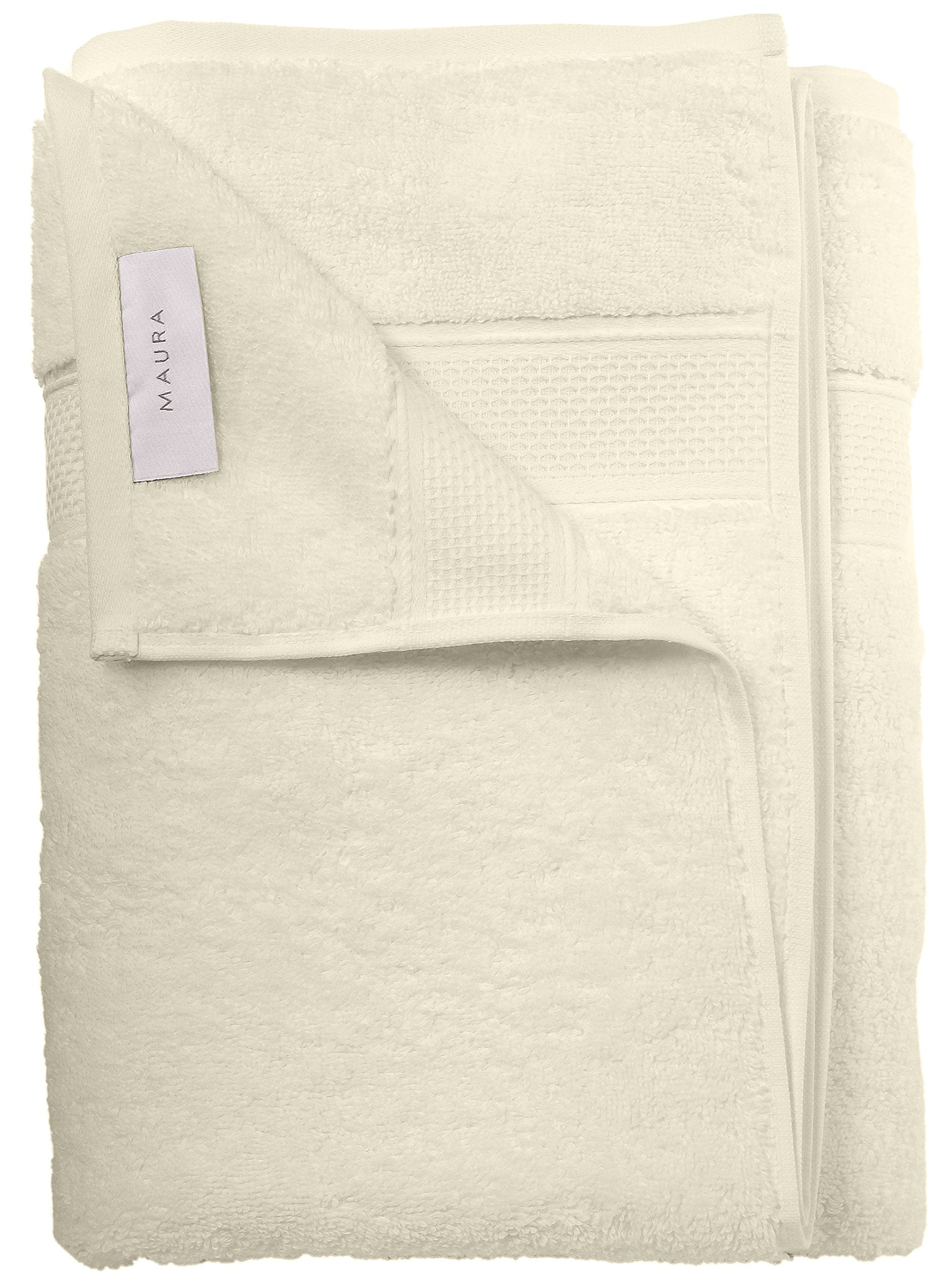 Turkish Cotton Bath Towels, 2-Pack – Cream – view 6