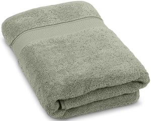 Luxury Turkish Cotton Bath Towel – Sage Green
