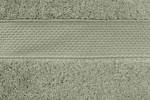 Luxury Turkish Cotton Bath Towel – Sage Green – view 5