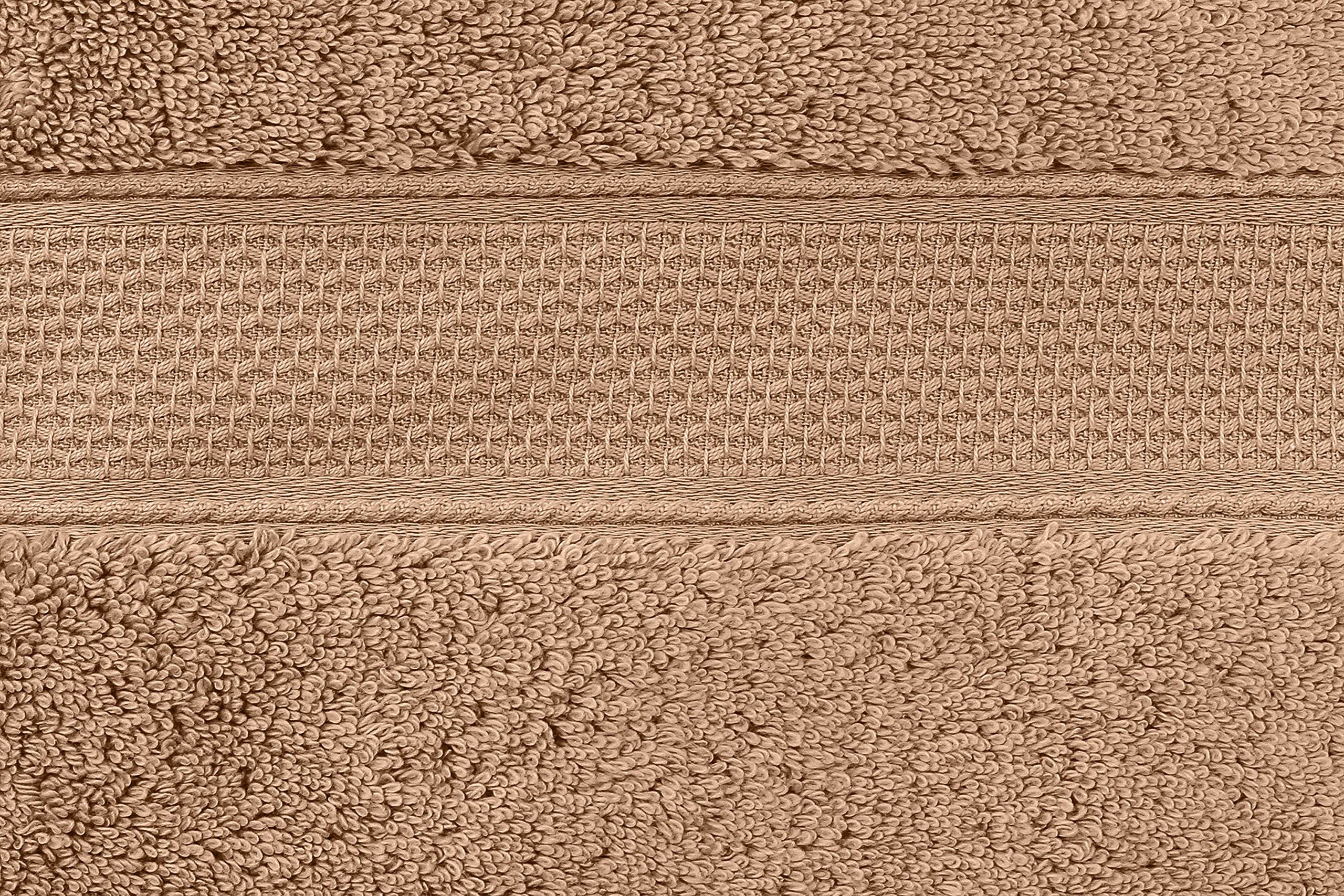 Luxury Turkish Cotton Bath Towel – Sand – view 5