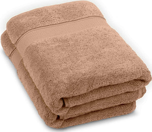 Turkish Cotton Bath Towels, 2-Pack – Sand