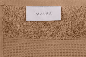 Turkish Cotton Bath Towels, 2-Pack – Sand – view 3