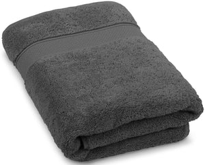 Luxury Turkish Cotton Bath Towel – Space Gray