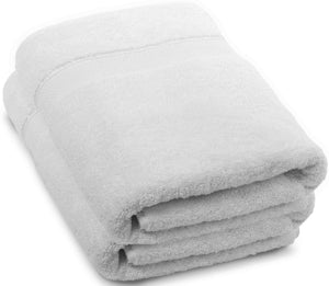 Turkish Cotton Bath Towels, 2-Pack – White – view 2