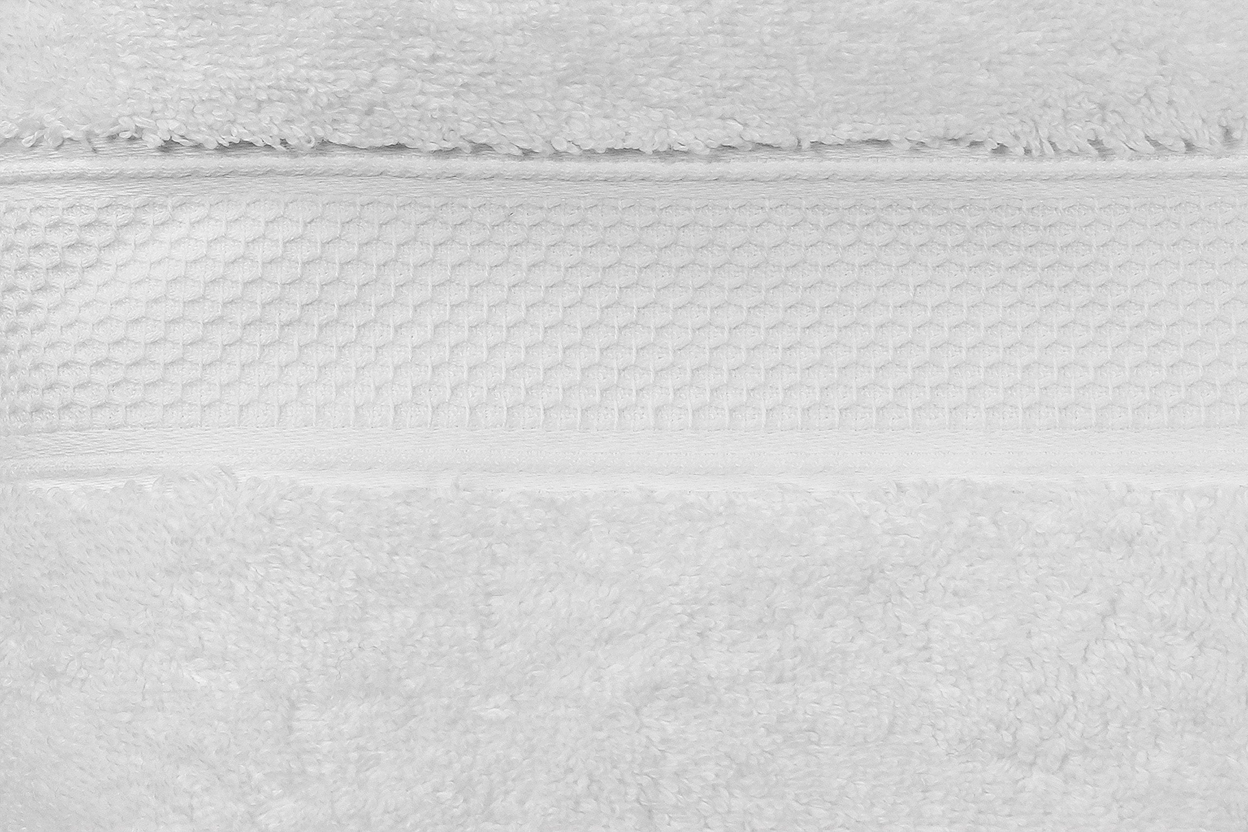 Turkish Cotton Bath Towels, 2-Pack – White – view 5