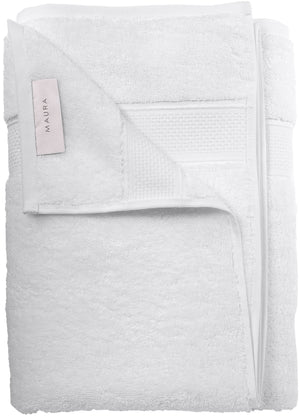 Luxury Turkish Cotton Bath Towel – White – view 2
