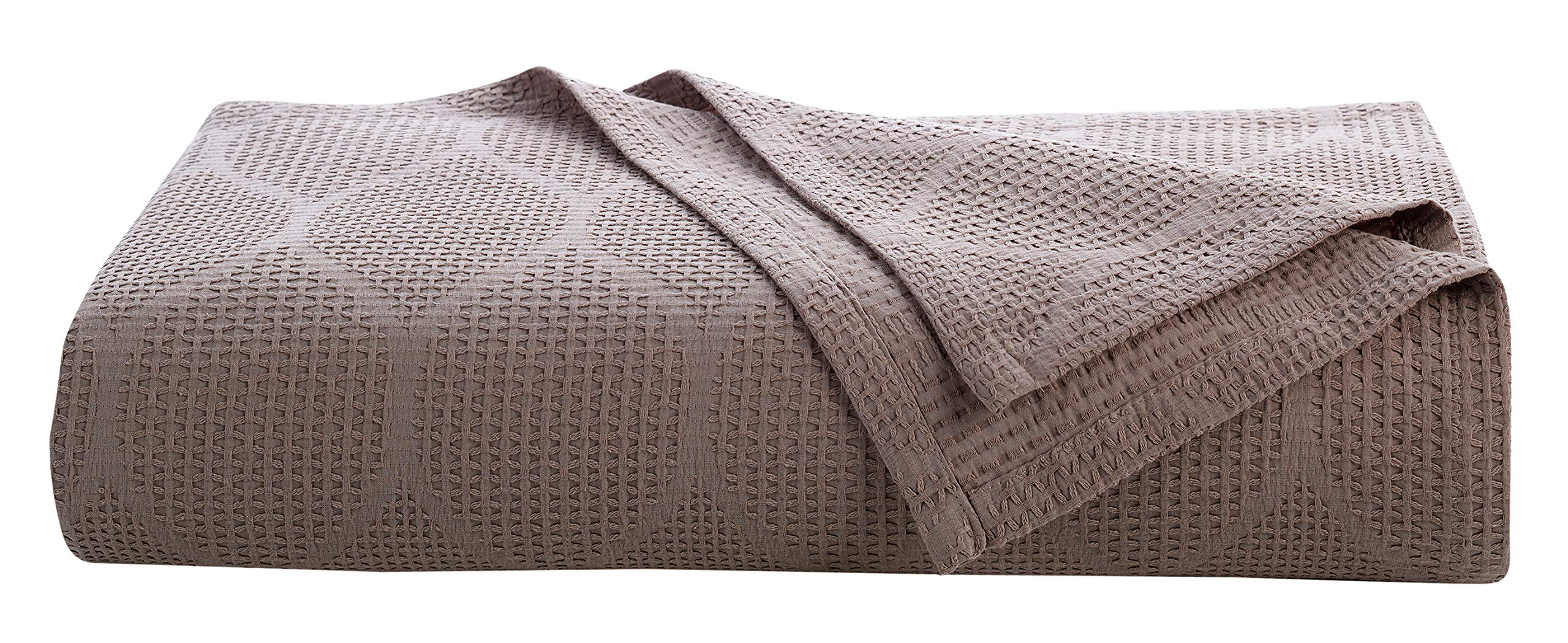Lightweight Cotton Blanket, Twin – Taupe